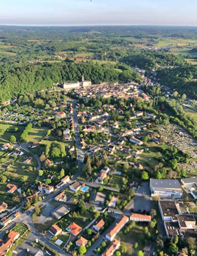 scenery ppg over France